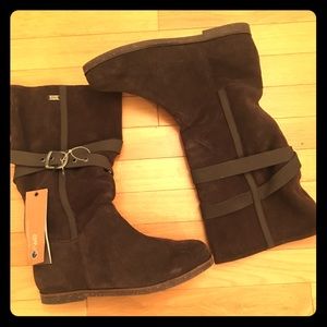 Emu Australia Chocolate brown tall boots